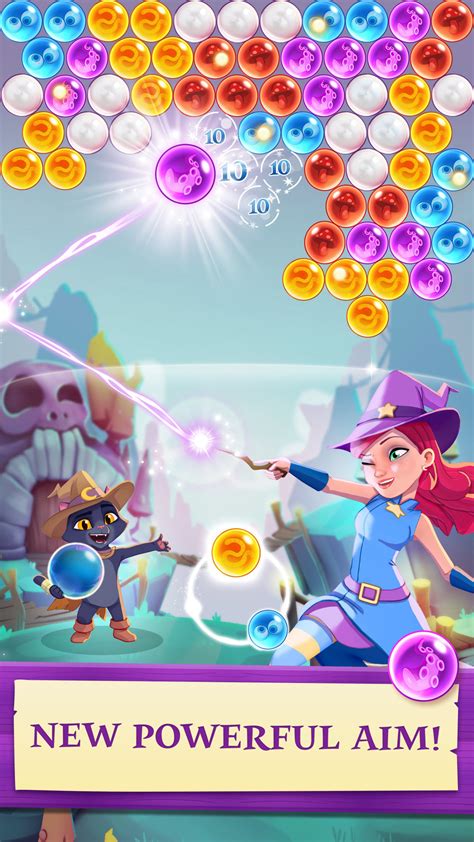 Bubble witch saga mobile app